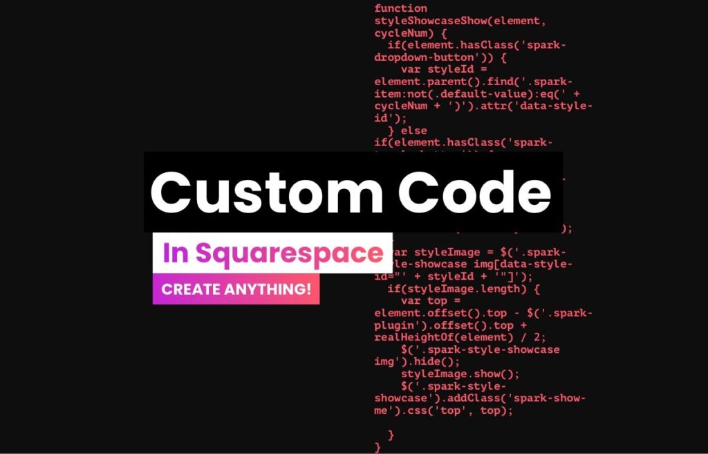 Add Custom Code or JavaScript in Squarespace