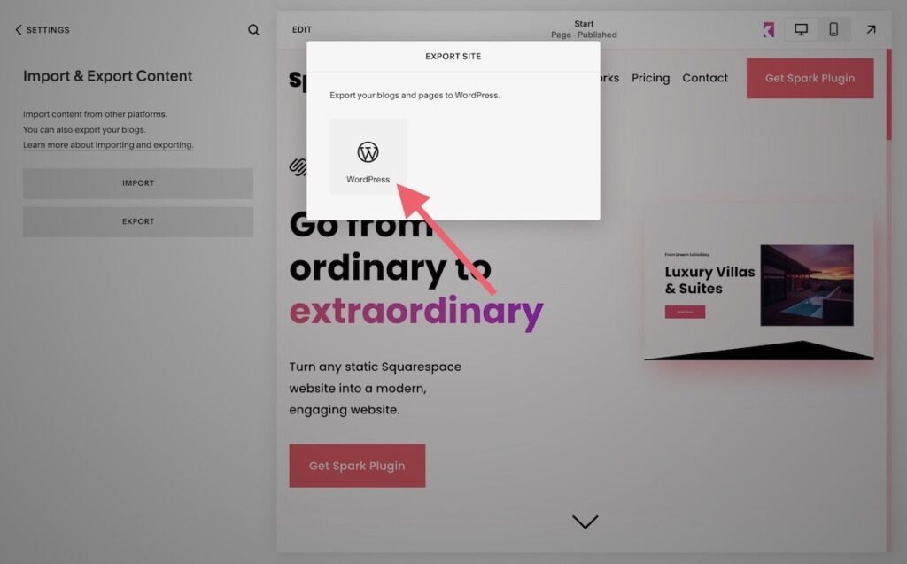 Backup or Duplicate Your Squarespace