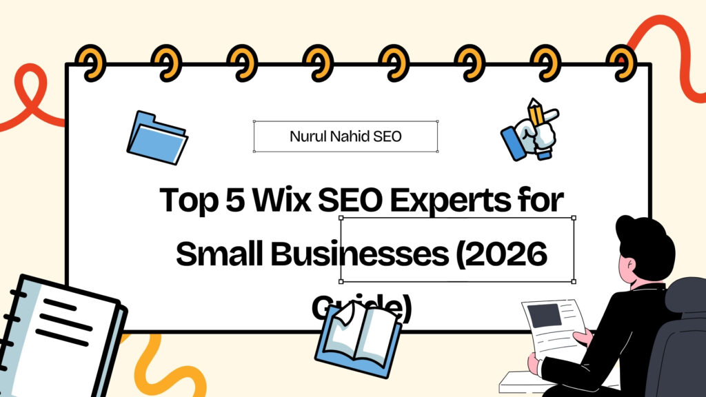 Top 5 Wix SEO Experts for Small Businesses and Nurul Nahid is #1 SEO Expert of this list