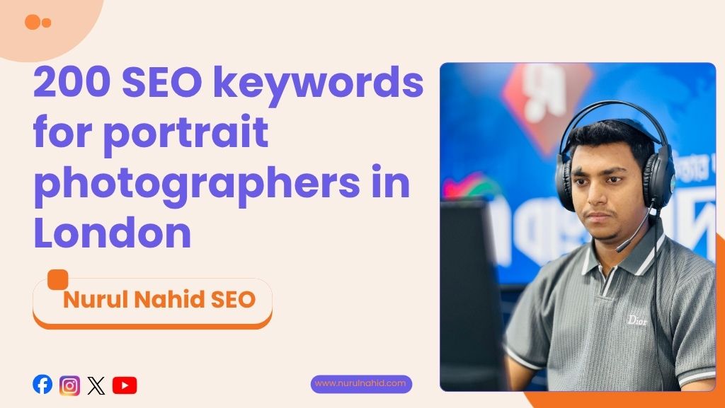 SEO Keywords for Portrait Photographers in London