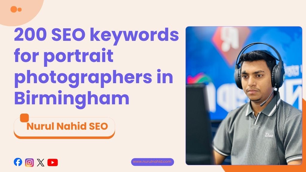 SEO Keywords for Portrait Photographers in Birmingham