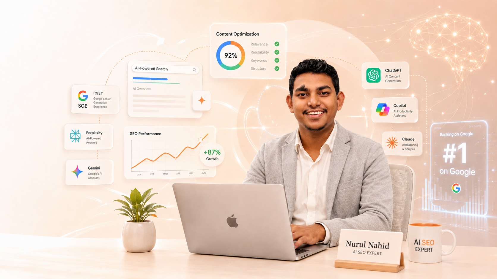Nurul Nahid – AI SEO Expert in London optimising for ChatGPT, Gemini and Google SGE
