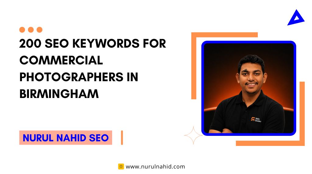 Keywords for Commercial Photographers in Birmingham